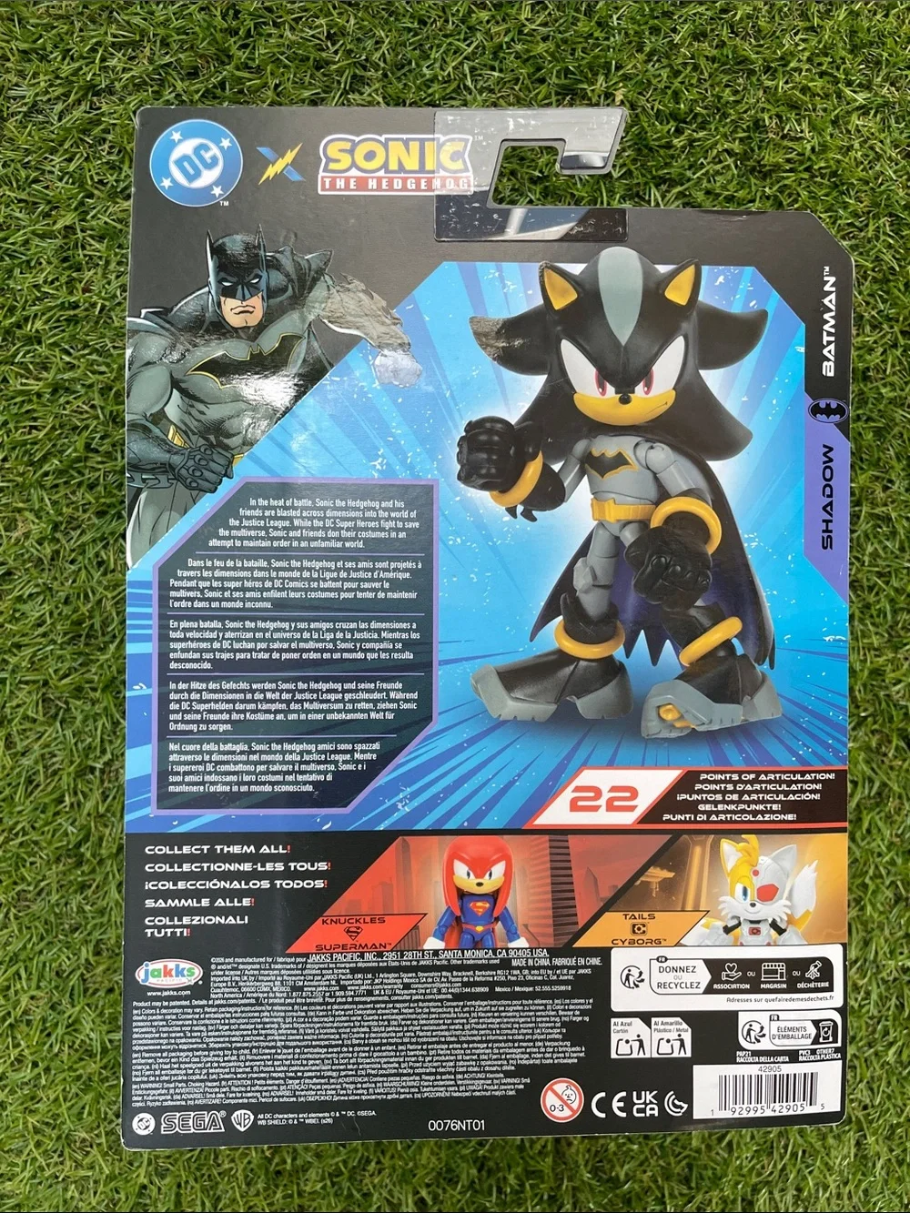 Batman Shadow Action Figure - Black, Gray, Yellow